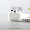 XO K16 APS4 silicone headphone case with Hook for AirPods4 blue