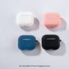 XO K16 APS4 silicone headphone case with Hook for AirPods4 blue