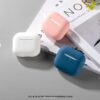 XO K16 APS4 silicone headphone case with Hook for AirPods4 Pink