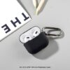 XO K16 APS4 silicone headphone case with Hook for AirPods4 Black