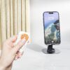 XO SS19 Multi-functional mobile phone bluetooth button remote control Swipe video artefacts white
