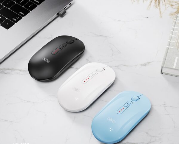 XO M13 Tri-mode Bluetooth Wireless Silent Mouse Black