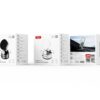 XO C170 Vacuum suction cup Manual latch Magnetic holder grey