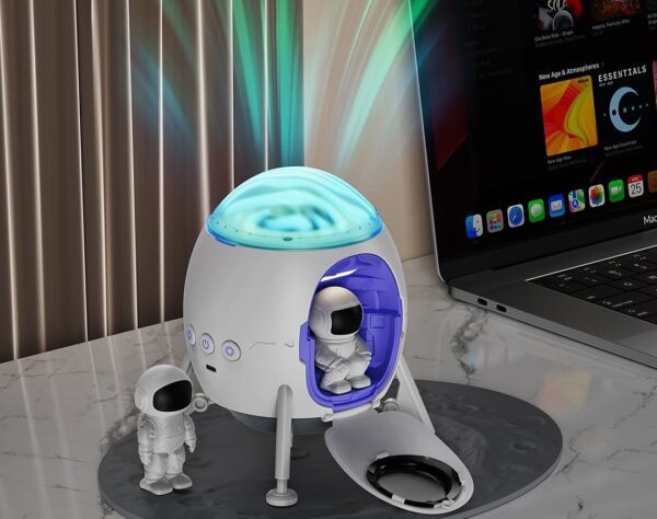 XO CF38 Starlight Lander Ambient Light + Speaker White