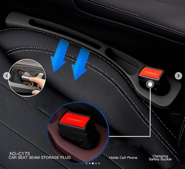 XO C173 Car Seat Holder (2pcs) black