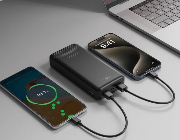 XO PB313 Light display mobile power 20000mAh Black