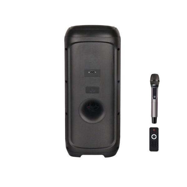 XO F70 AC+DC Dual 6.5 RGB Bluetooth Speaker 40W black