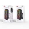 XO F70 AC+DC Dual 6.5 RGB Bluetooth Speaker 40W black