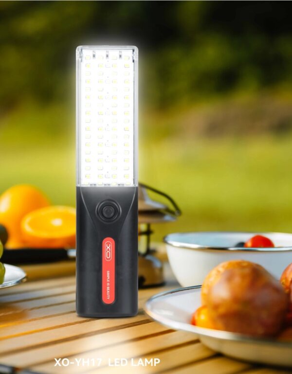 XO YH17 Magnetic / Hookable Solar LED Outdoor Light (5-speed light ) Black