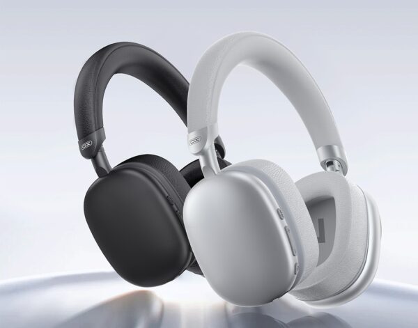 XO BE55 Folding & Swivelling Headband Noise Cancelling ANC Headphone Silver