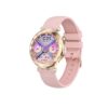 XO J13 AMOLED Screen Round Rhombus Women's Watch Silver