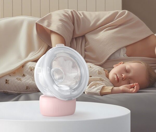 XO FG13 Smart (Wearable) Electric Massage Breast Pump Pink