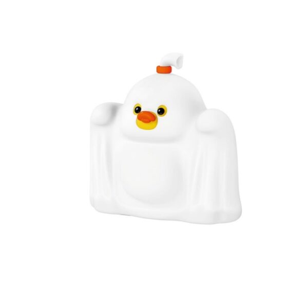 6975837587649-2 XO OZ15 Ghost Duck Silicone Clap Light 1200mAh White