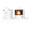 6975837587649-3 XO OZ15 Ghost Duck Silicone Clap Light 1200mAh White