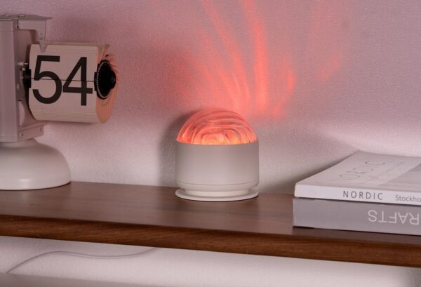 6975837588479 XO OZ17 USB-powered 16-colour projector lamp Aurora + Water Ripple dual-shade design White (with remote control) White