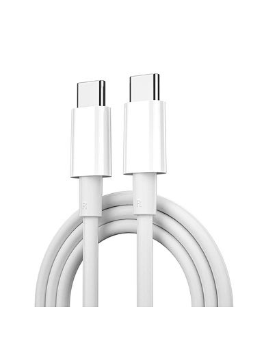 Wiwu Wi-C008 C-C Classic 100W Cable White