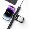 Wiwu Wi-W010 3 in 1 wireless charger Black
