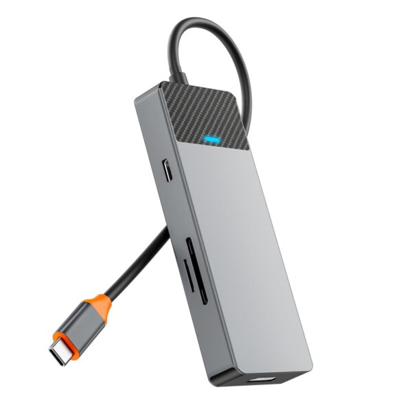 6976195094039-2 Wiwu Linker Series Hub A721HD Gray
