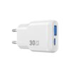 Wiwu 30W Essen Slim Ultra-Compact GaN Charger Wi-G033 White