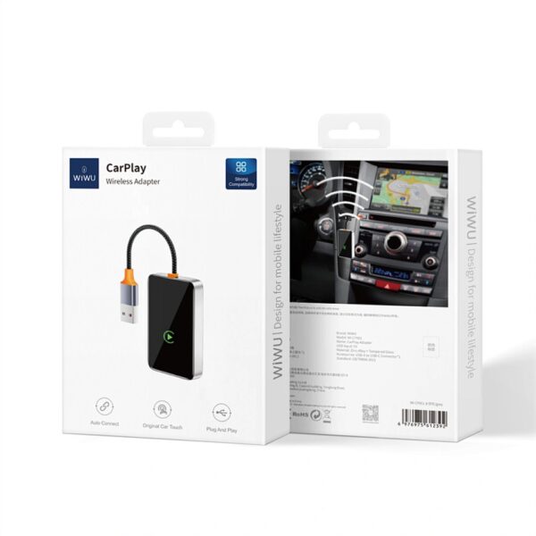Wiwu Car Play Wireless adapter Wi-CP001 Black