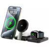 WIWU Qi2.0 3 in 1 Folding Wireless Charger Wi-W028 Black