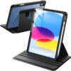 6976975613375-2 Wiwu 360°Rotation magnetic protective Case for iPad 10/109 inch/2022 Light Blue