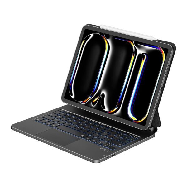 6976975615089-3 Wiwu Magic Keyboard MK003 2025/2024 Air 13"/Pro 12.9" (2018~2022) Black