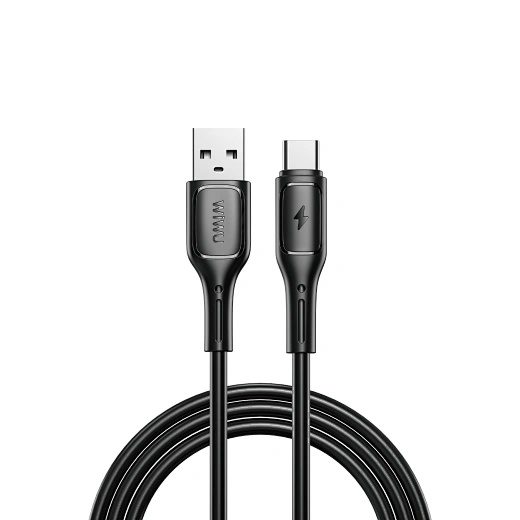 6976975615652 Wiwu Wi-C042E A-C USB Type-C Starlink Fast Charging Data Cable Black