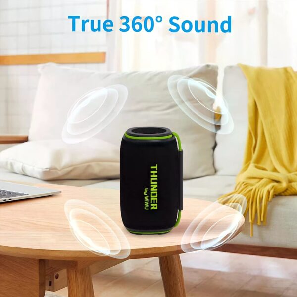 Wiwu WiWU Thunder Wireless Portable Speaker H5 Black