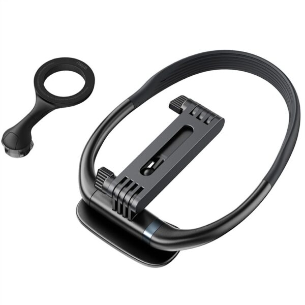 6976975615874-3 Wiwu Neck hanging magnetic stand Wi-CH320 Black
