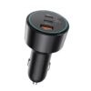 Wiwu Exeed 200W QC+PD Fast Car Charger Wi-QC026 Black