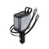 Wiwu Exeed 117W QC+PD Fast Car Charger Wi-QC027 Tarnish