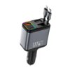 Wiwu Exeed 117W QC+PD Fast Car Charger Wi-QC027 Tarnish