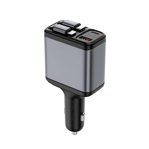 Wiwu Exeed 117W QC+PD Fast Car Charger Wi-QC027 Tarnish