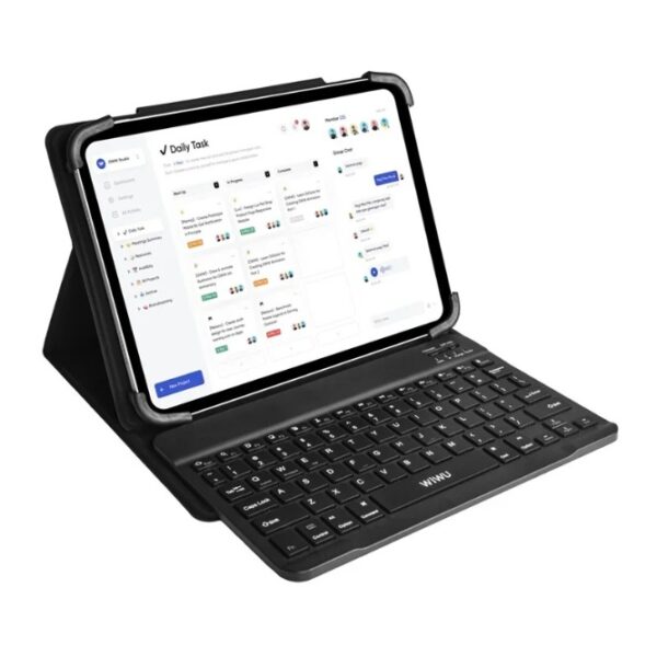 Wiwu Universal Keyboard Case （English） W-UK001BLK9 9inch-11inch Black