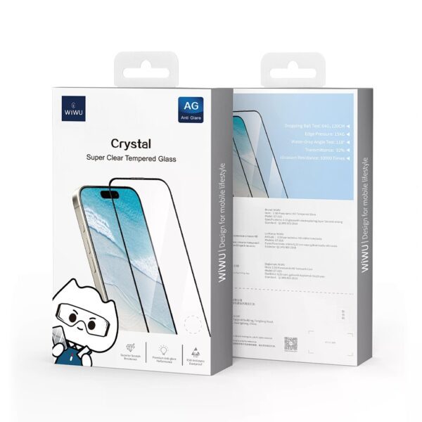 Wiwu iPrivacy Tempered glass for IP16 Plus GT-015 Clear