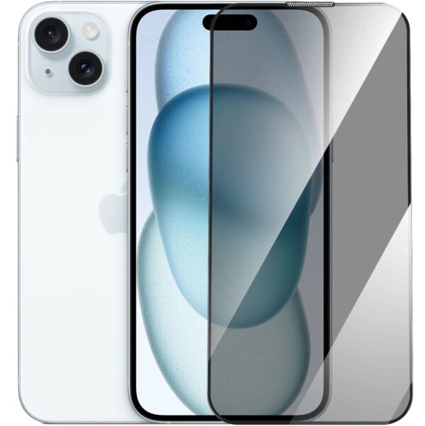 Wiwu iP14ProMax/15 Plus/16 6.7 plus iPrivacy 360° Tempered Glass GT-011 Transparent black