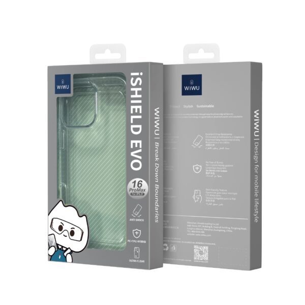 Wiwu iShield Evo for IP16 Pro max TPP-109 Clear