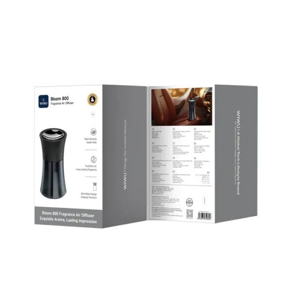 Wiwu Wi-Ai800 Bloom 800 Fragrance Air Diffuser Cologne 100ml Black