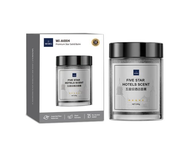 Wiwu Wi-AI004 Premium Star Solid Balm Hilton Hotel Smell Grey