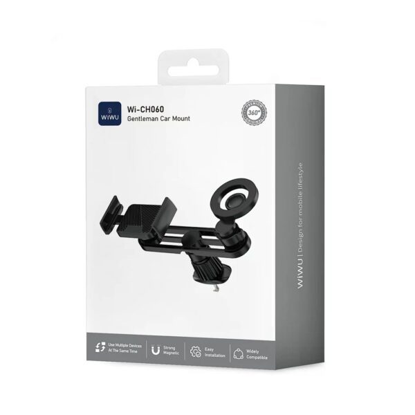 Wiwu Gentleman Car Mount Wi-CH060 Black