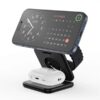 6977703652758 Wiwu MAG GO 3 in 1 Wireless Charger Wi-W035 Black