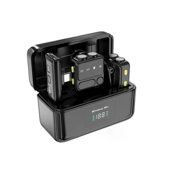Wiwu Duo Wireless Microphone ANC Wi-WM005 Black