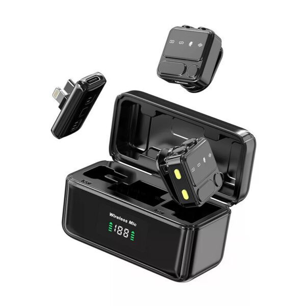 Wiwu Duo Wireless Microphone ANC Wi-WM005 Black