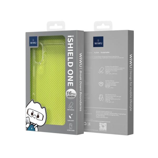 Wiwu iShield One ZCC-108 for iP17Air 6.6" Transparent
