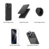 Wiwu Premium 5 in 1 L005 for iP17Promax 6.9 Black
