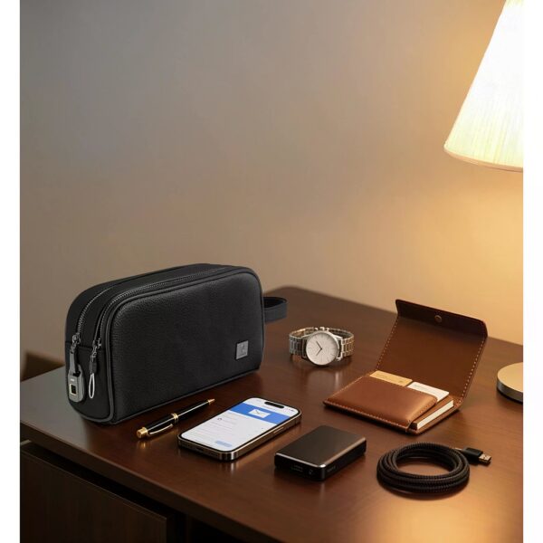 Wiwu Phantom Fingerprint Lock Pouch pro Black