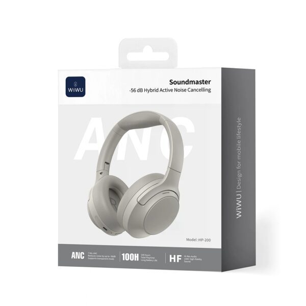 Wiwu Soundmaster Headset HP-200 Grey
