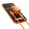 Wiwu Cube 45W 2C PD Fast Charge Travel Adapter Cable Combo C-C Wi-G025 EU Orange