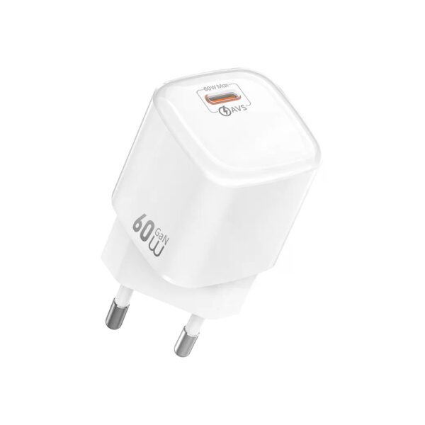 6979107510702 Wiwu Jelly 60W AVS GaN Fast Charger Wi-G037 EU white